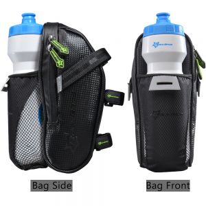 Ky shop Various products ROCKBROS Bicycle Saddle Bag With Water Bottle Pocket Waterproof MTB Bike Rear Bags Cycling Rear Seat Tail Bag Bike Accessories